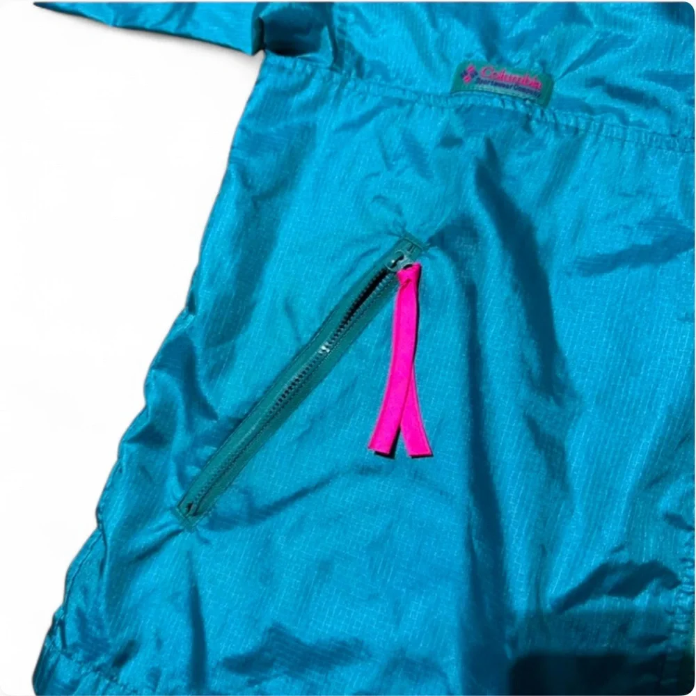 Vintage Retro 80s/90s Columbia Full-Zip Windbreaker Size Men’s Small